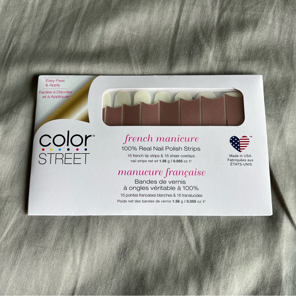 *Rare, HTF* Color Street: Good as Rose Gold | French Tips Classic Metallic - Picture 3 of 6